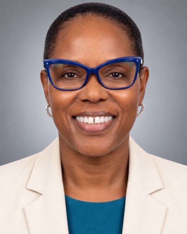 Portrait of Mrs. Kathy-Ann Hall, J.P., FCCA, CA, BSc